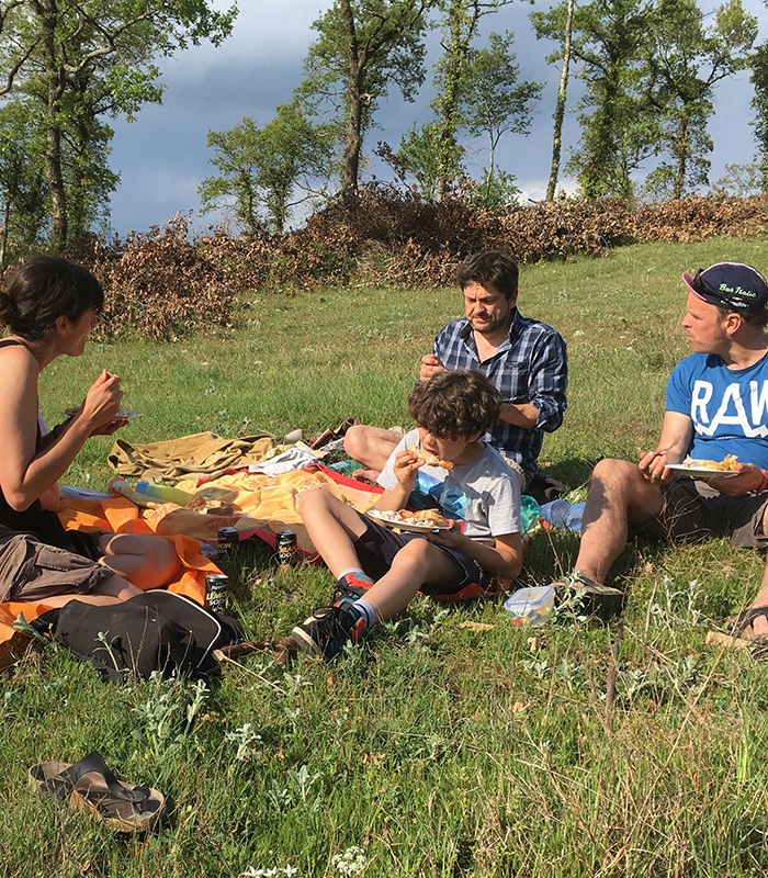 Un picnic in famiglia