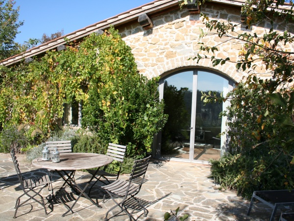 Small apartment's terrace