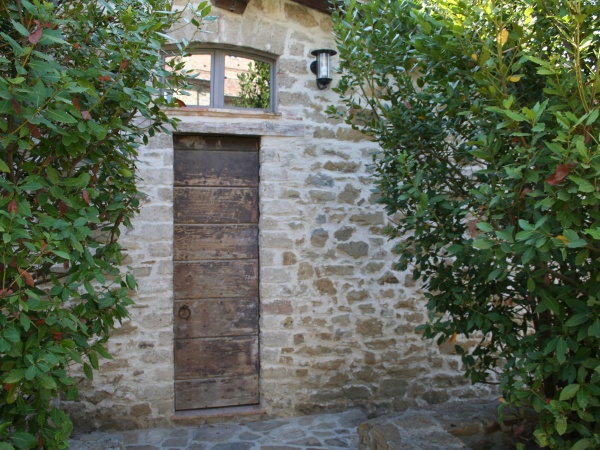 Large apartment's small door