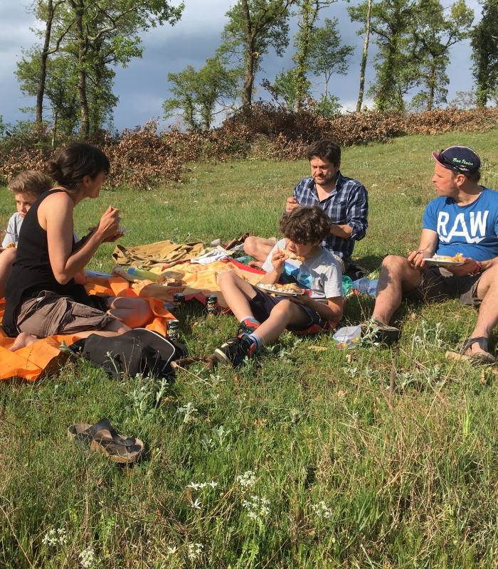A family picnic