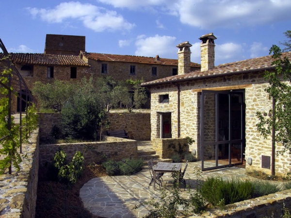 Large apartment's terrace
