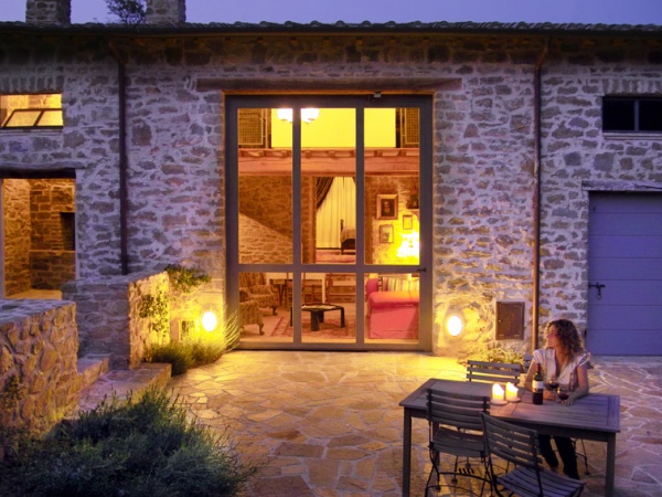 Large apartment by night