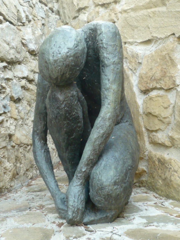Bronze by the pool
