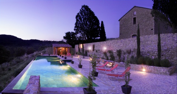 Pool by night