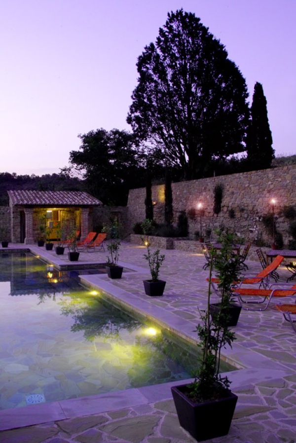 Pool by night