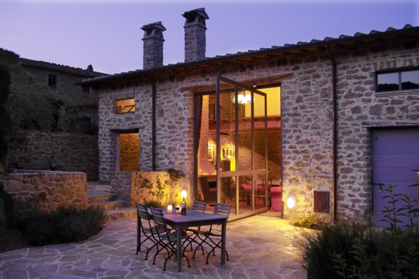Large apartment by night